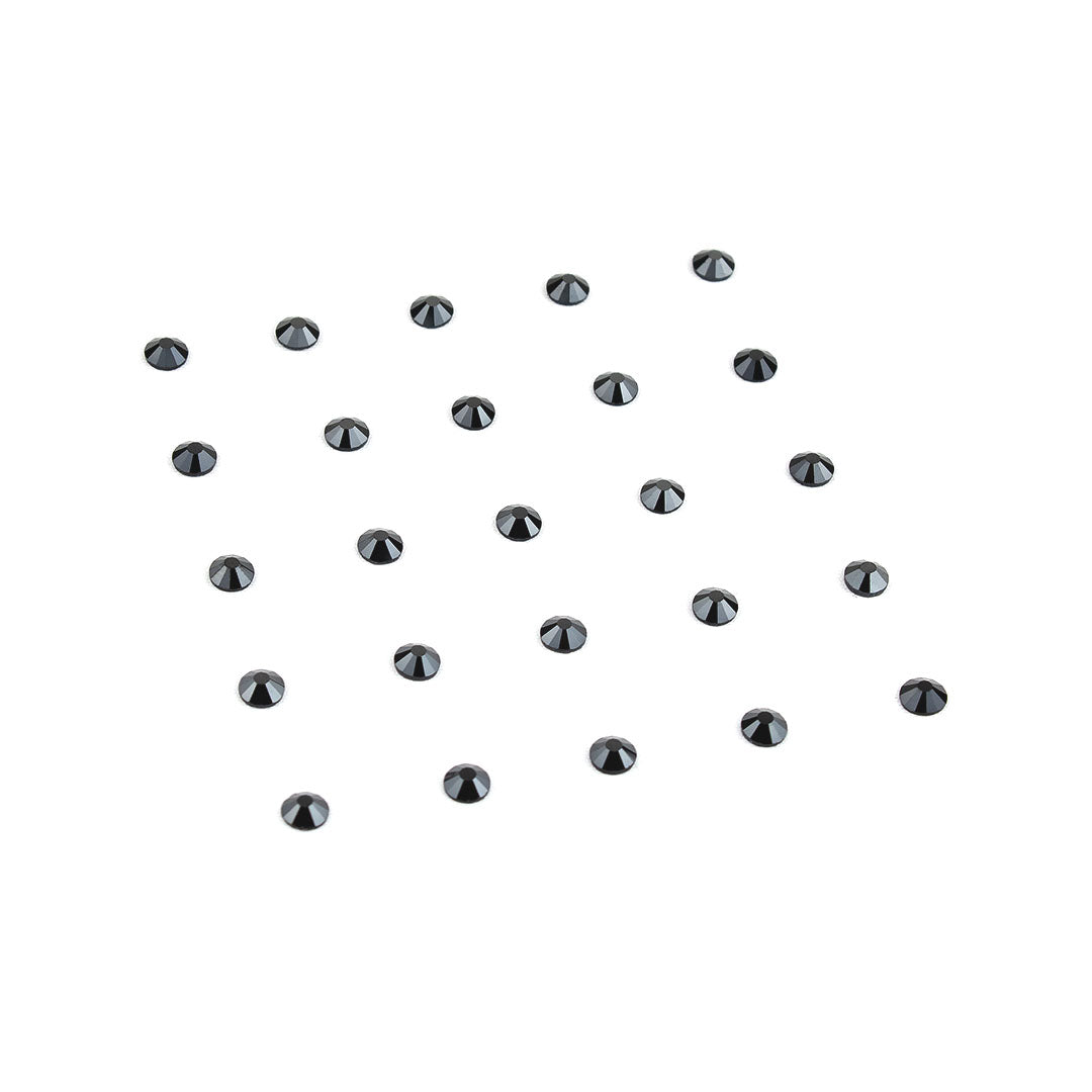 500 Unidades Cristal Strass Hotfix Negro BY DELUXE Chile