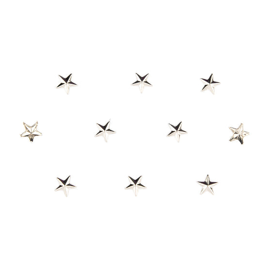 100 Unidades Tacha Plateada Estrella BY DELUXE Chile