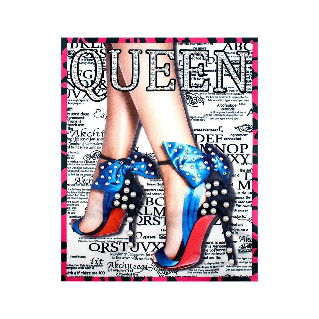 Aplique Tacones Queen Cristales BY DELUXE Chile