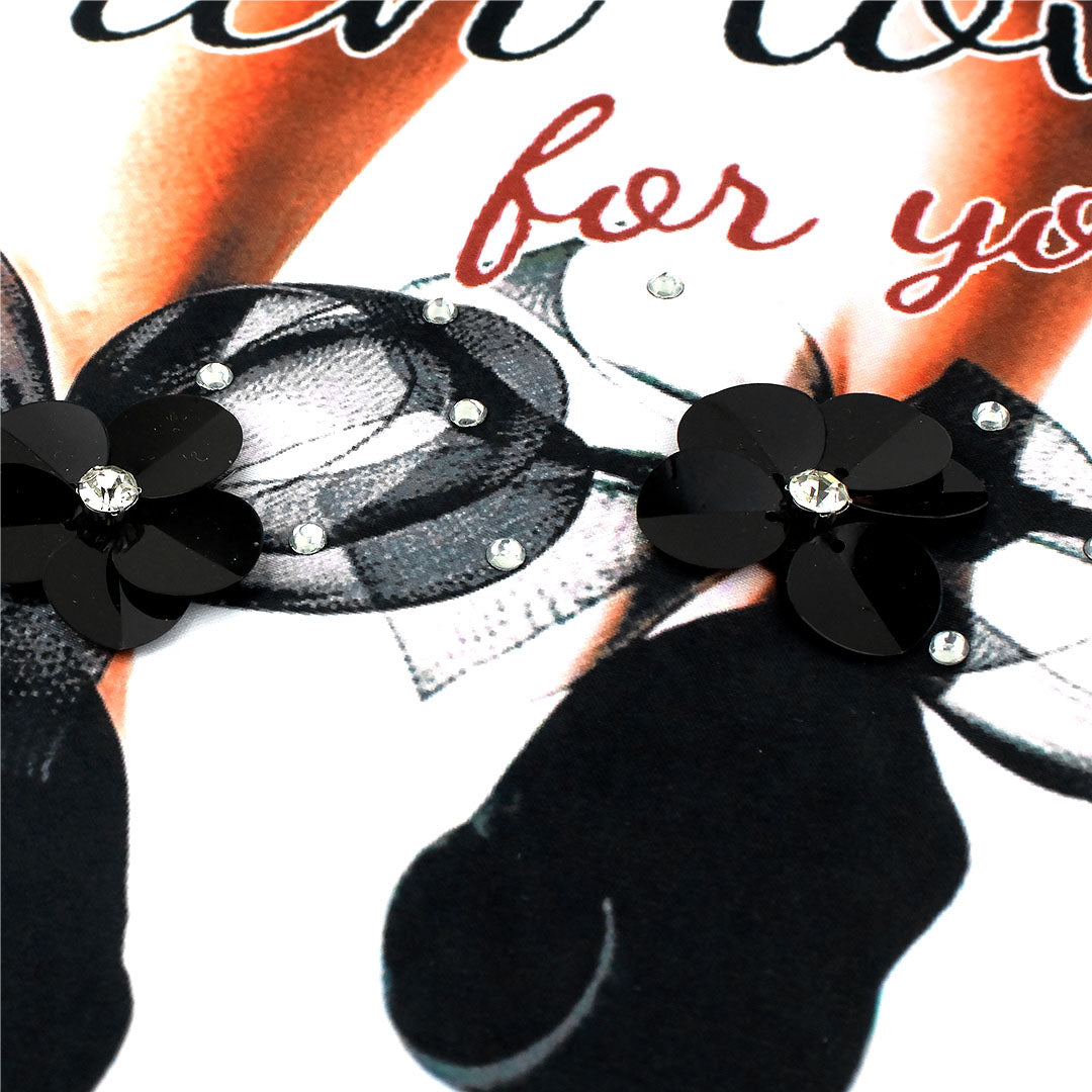 Aplique Tacones With Love for You Cristales BY DELUXE Chile